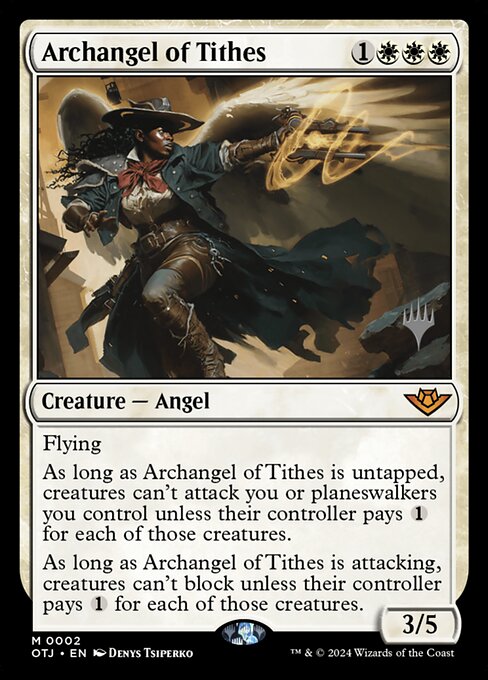 Archangel of Tithes highlighted card art