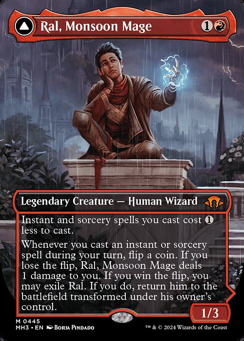 Ral, Monsoon Mage // Ral, Leyline Prodigy from Modern Horizons 3