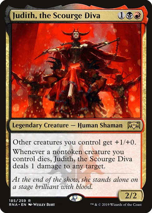 Judith, the Scourge Diva from Ravnica Allegiance