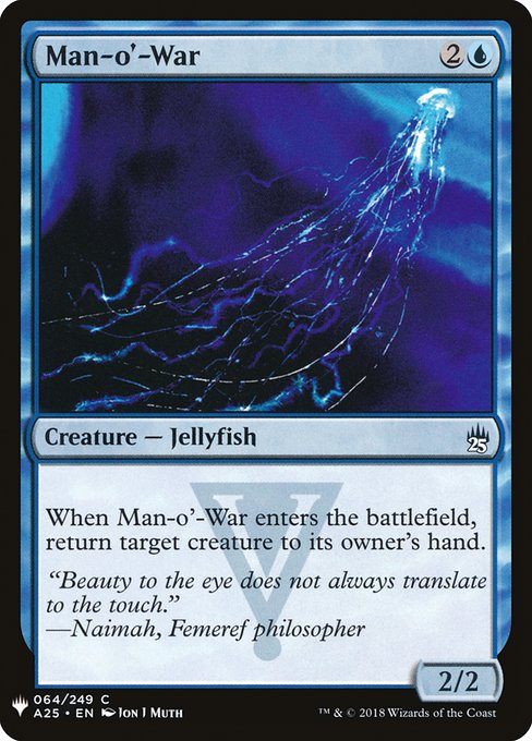 Man-o'-War from The List