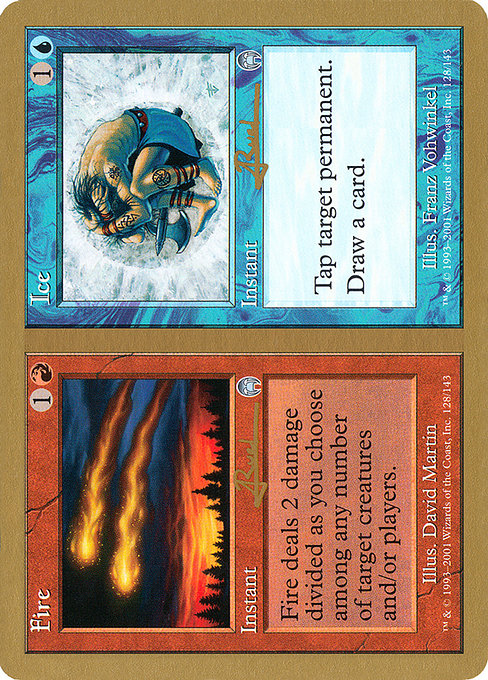Fire // Ice from World Championship Decks 2001