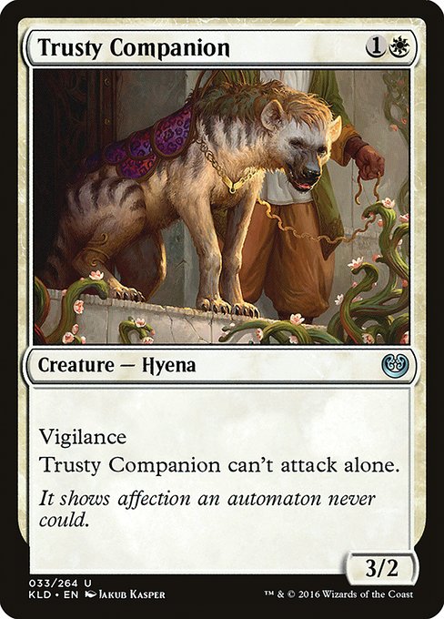 Trusty Companion highlighted card art