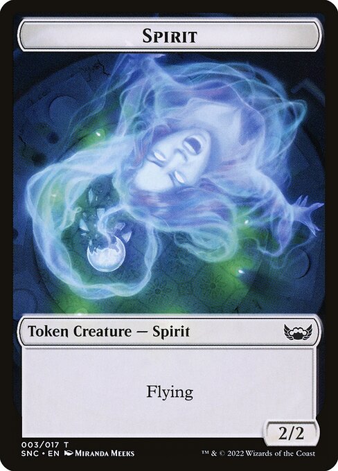 Spirit from Streets of New Capenna Tokens