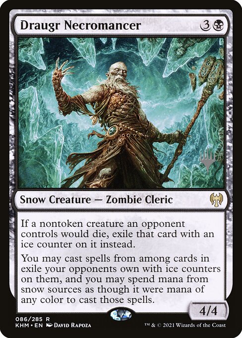 Draugr Necromancer from Kaldheim Promos
