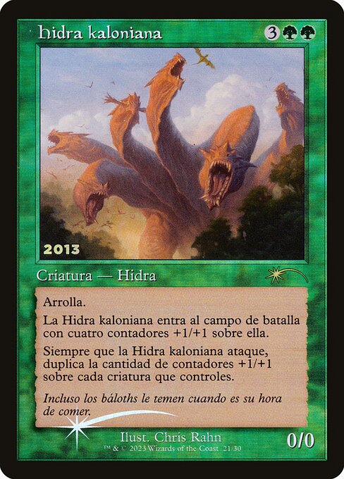 Kalonian Hydra from 30th Anniversary Play Promos