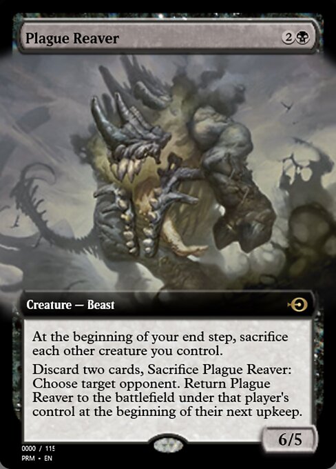 Plague Reaver highlighted card art