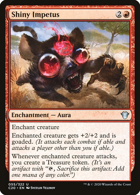 Shiny Impetus from Commander 2020