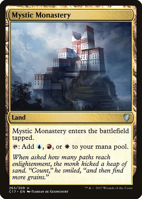Mystic Monastery from Commander 2017