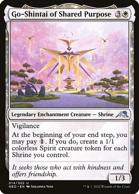 Go-Shintai of Shared Purpose highlighted card art