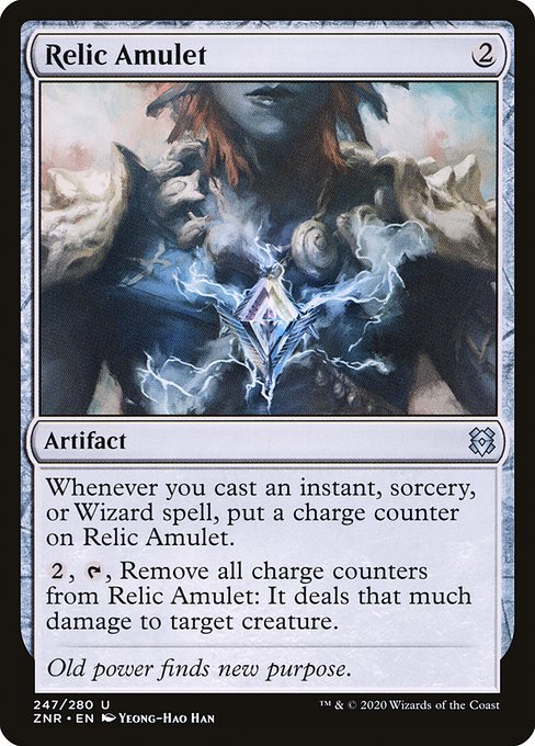 Relic Amulet highlighted card art
