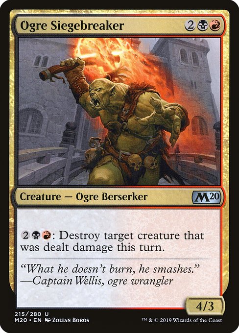 Ogre Siegebreaker highlighted card art