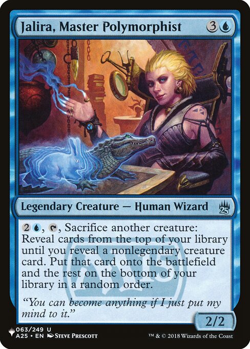 Jalira, Master Polymorphist highlighted card art