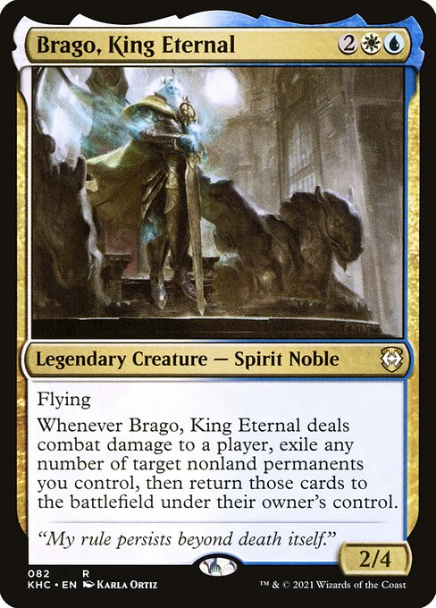 Brago, King Eternal from Kaldheim Commander