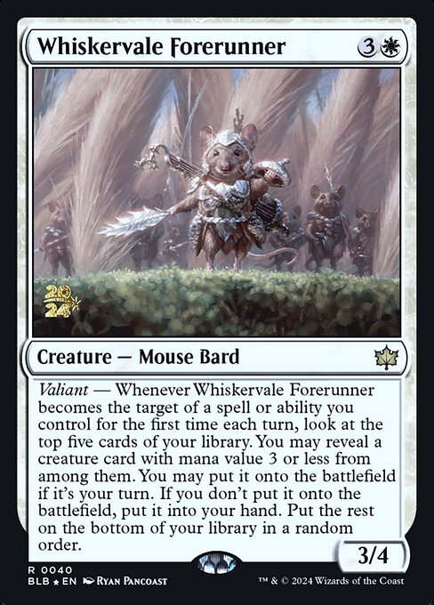 Whiskervale Forerunner highlighted card art