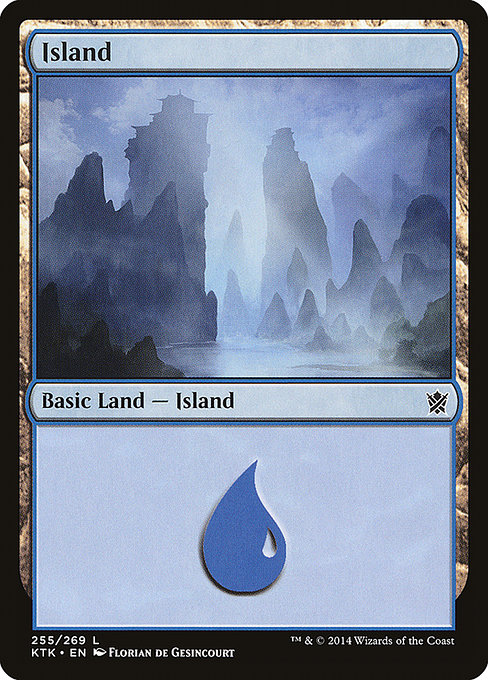 Island from Khans of Tarkir