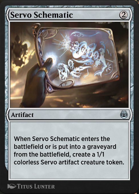 Servo Schematic from Kaladesh Remastered