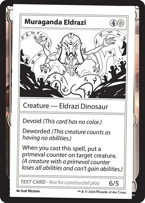 Muraganda Eldrazi highlighted card art
