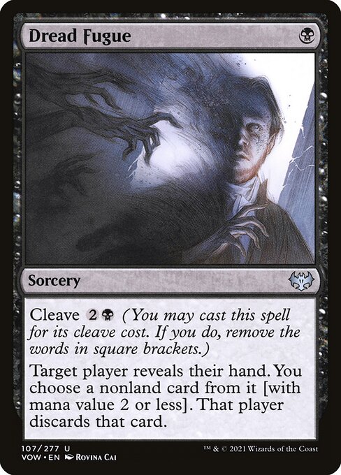 Dread Fugue from Innistrad: Crimson Vow