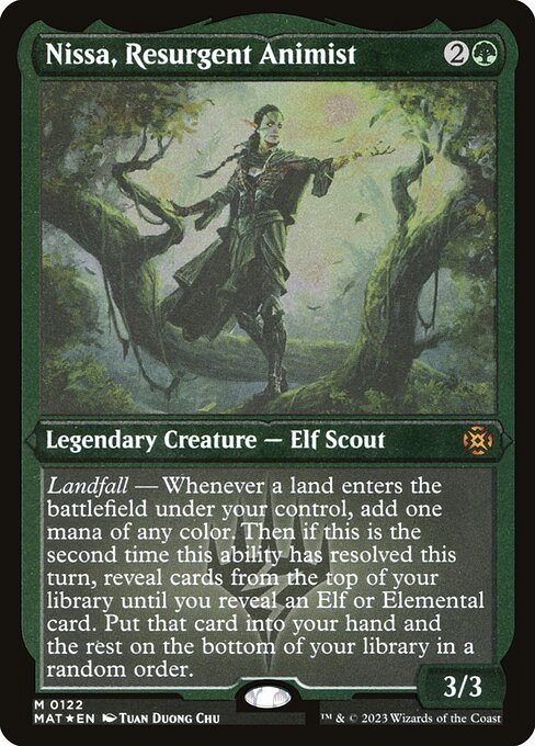 Nissa, Resurgent Animist from March of the Machine: The Aftermath