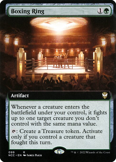 Boxing Ring highlighted card art