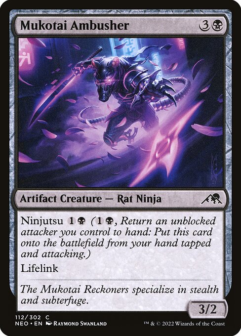 Mukotai Ambusher highlighted card art
