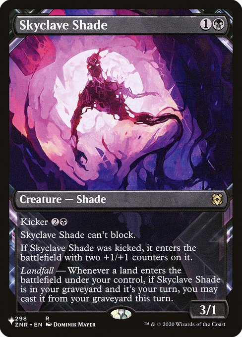 Skyclave Shade from The List