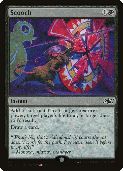 Scooch highlighted card art