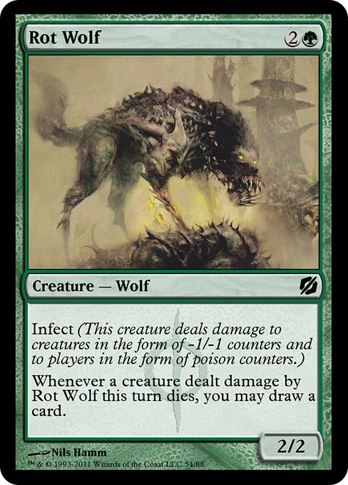 Rot Wolf highlighted card art