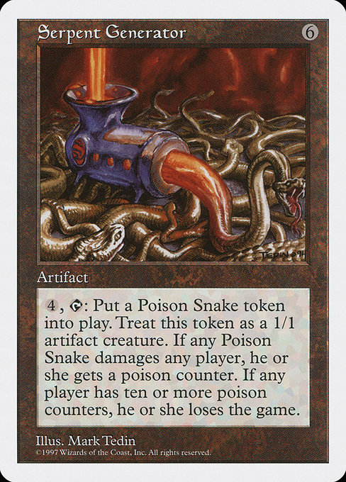Serpent Generator from Fifth Edition