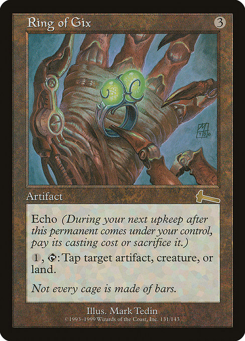 Ring of Gix from Urza's Legacy