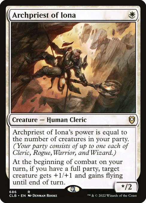 Archpriest of Iona highlighted card art