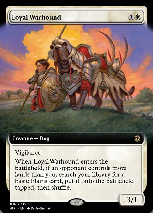 Loyal Warhound from Magic Online Promos