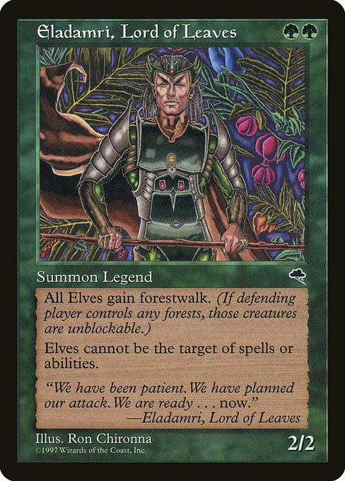 Eladamri, Lord of Leaves highlighted card art