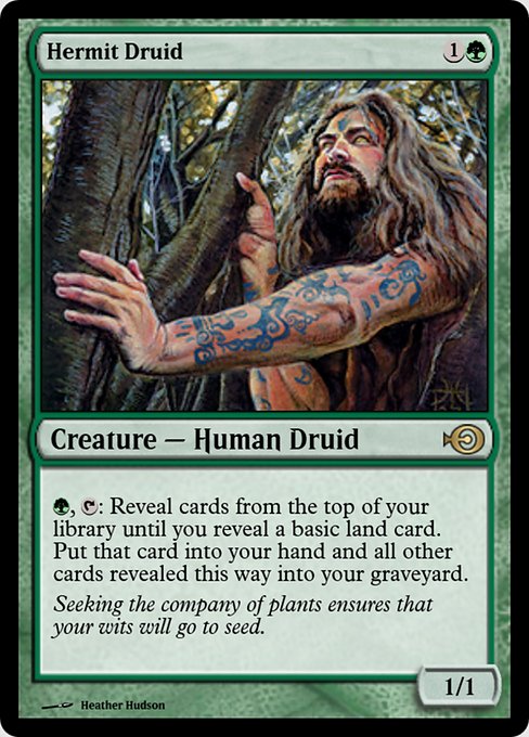 Hermit Druid from Magic Online Promos