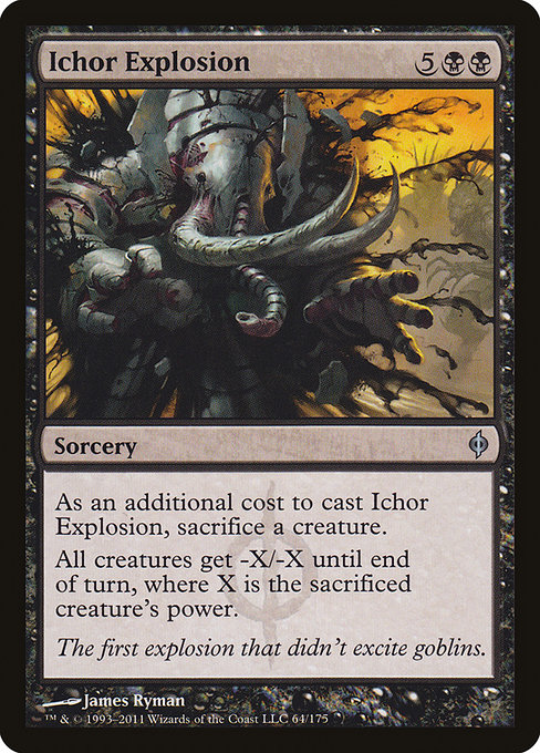 Ichor Explosion highlighted card art