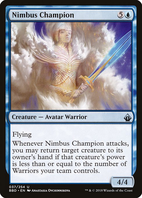 Nimbus Champion highlighted card art