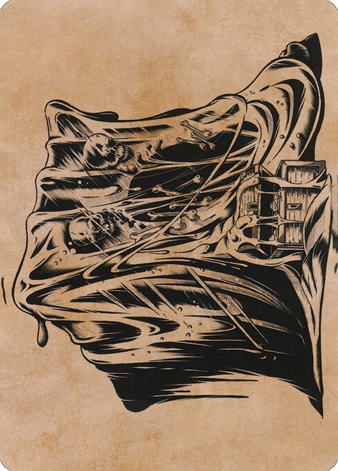 Gelatinous Cube // Gelatinous Cube from Adventures in the Forgotten Realms Art Series