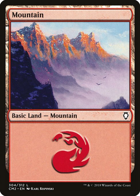 Mountain from Commander Anthology Volume II