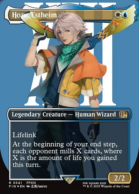 Hope Estheim highlighted card art