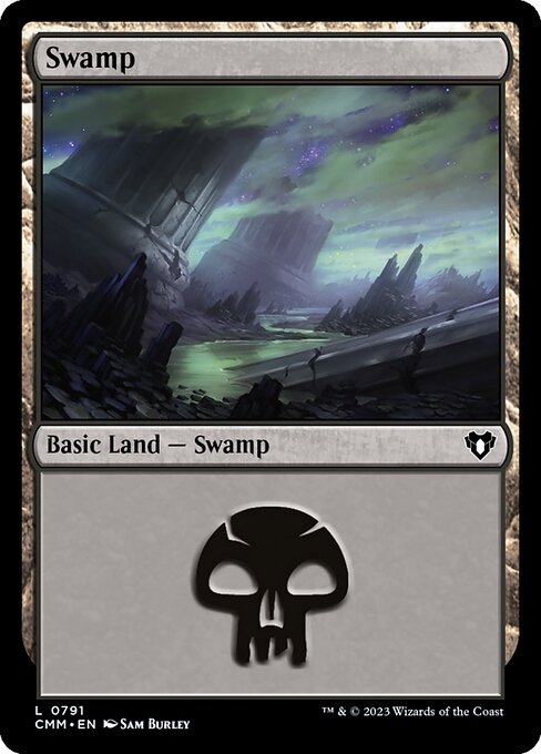 Swamp from Commander Masters