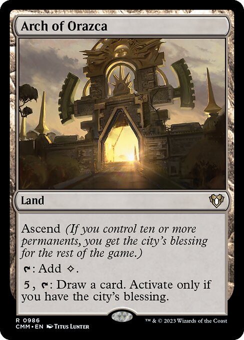 Arch of Orazca from Commander Masters