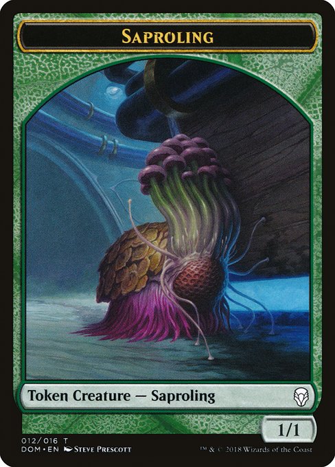 Saproling from Dominaria Tokens