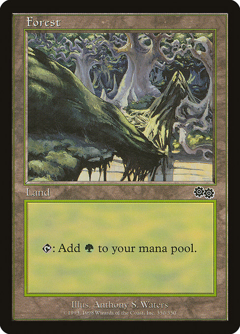 Forest from Urza's Saga