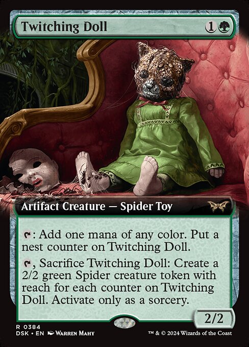 Twitching Doll highlighted card art