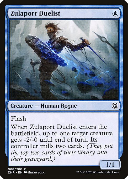 Zulaport Duelist highlighted card art