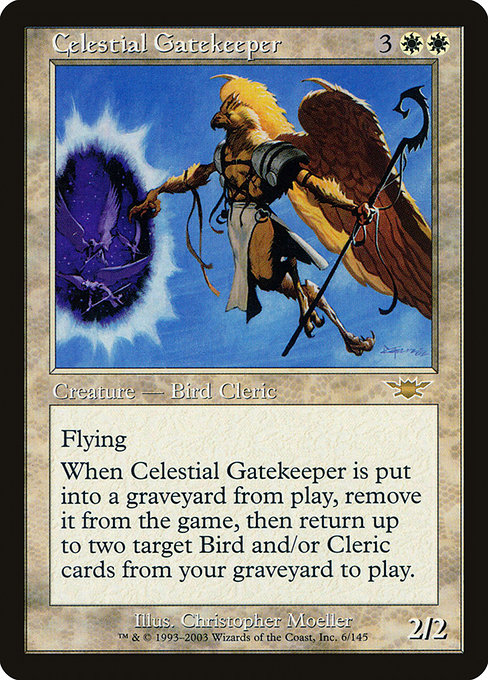 Celestial Gatekeeper highlighted card art