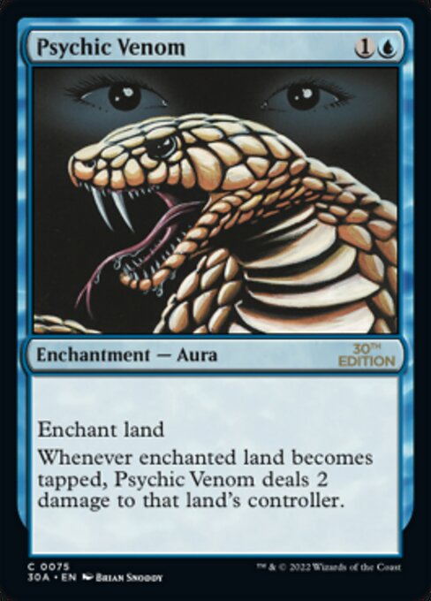 Psychic Venom highlighted card art
