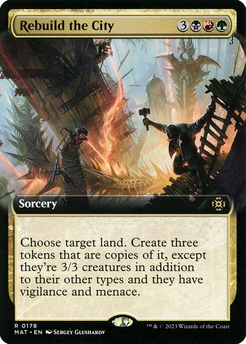 Rebuild the City from March of the Machine: The Aftermath