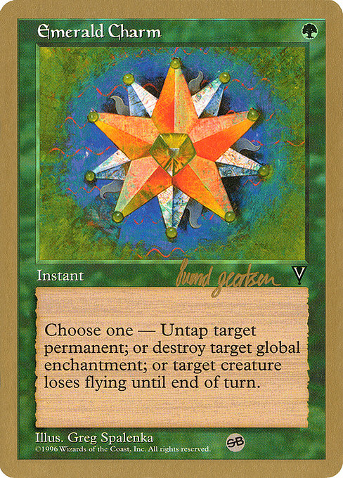 Emerald Charm from World Championship Decks 1997