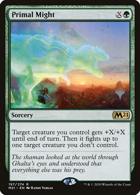 Primal Might from Core Set 2021 Promos